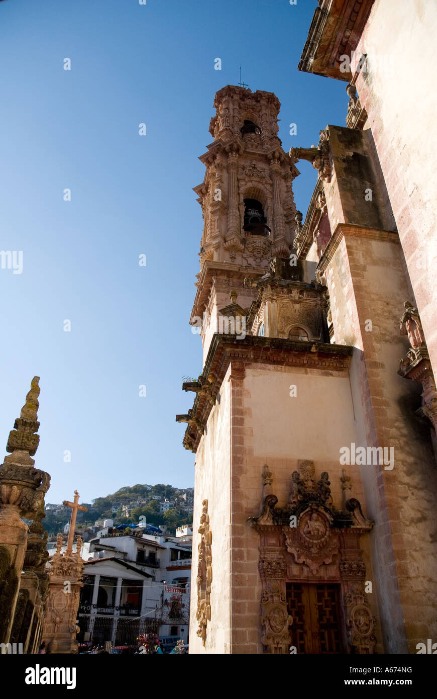 Santa Prisca church - Taxco - Mexico Stock Photo - Alamy