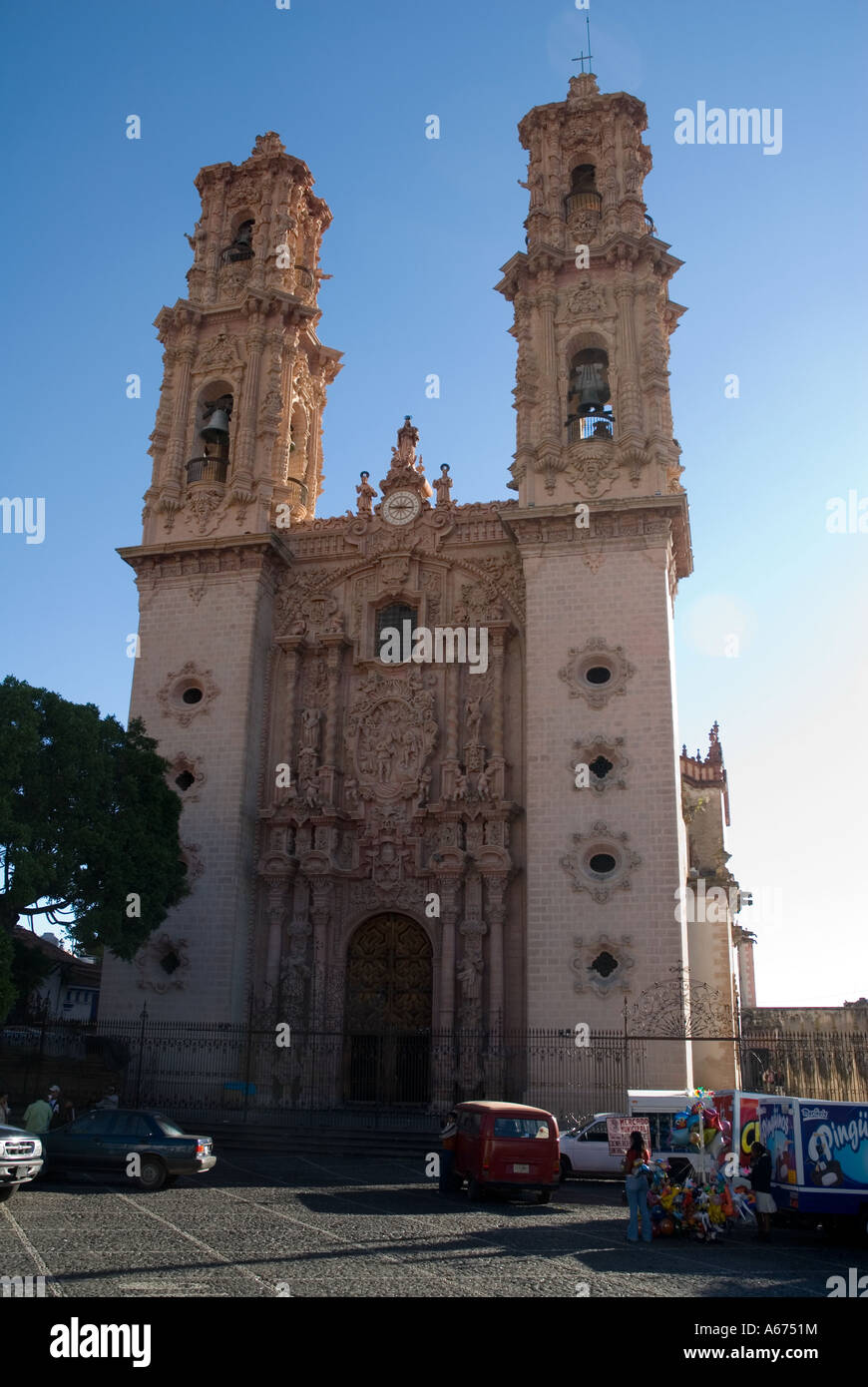 santa prisca church - taxco - mexico Stock Photo - Alamy