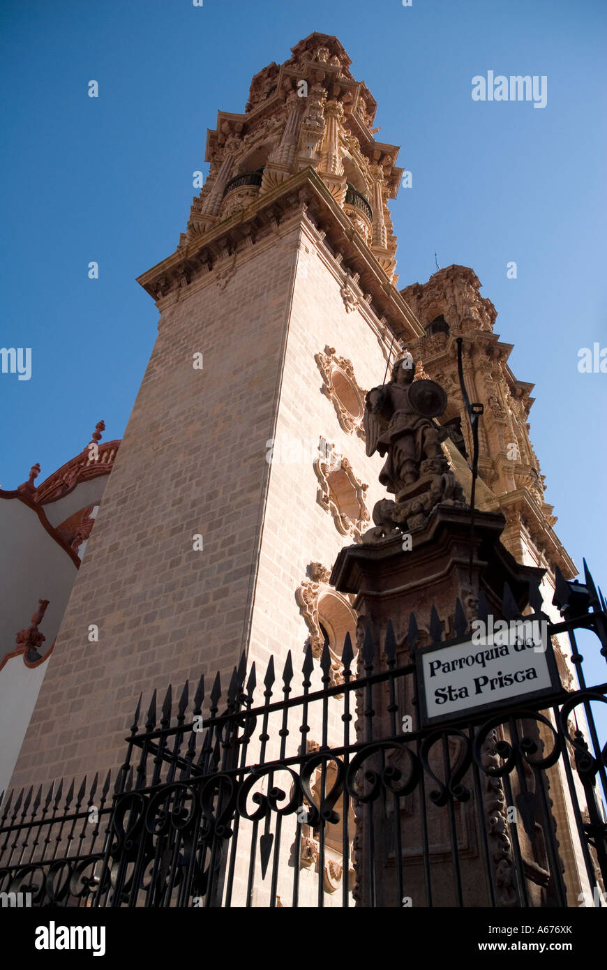 Santa Prisca church - Taxco - Mexico Stock Photo - Alamy