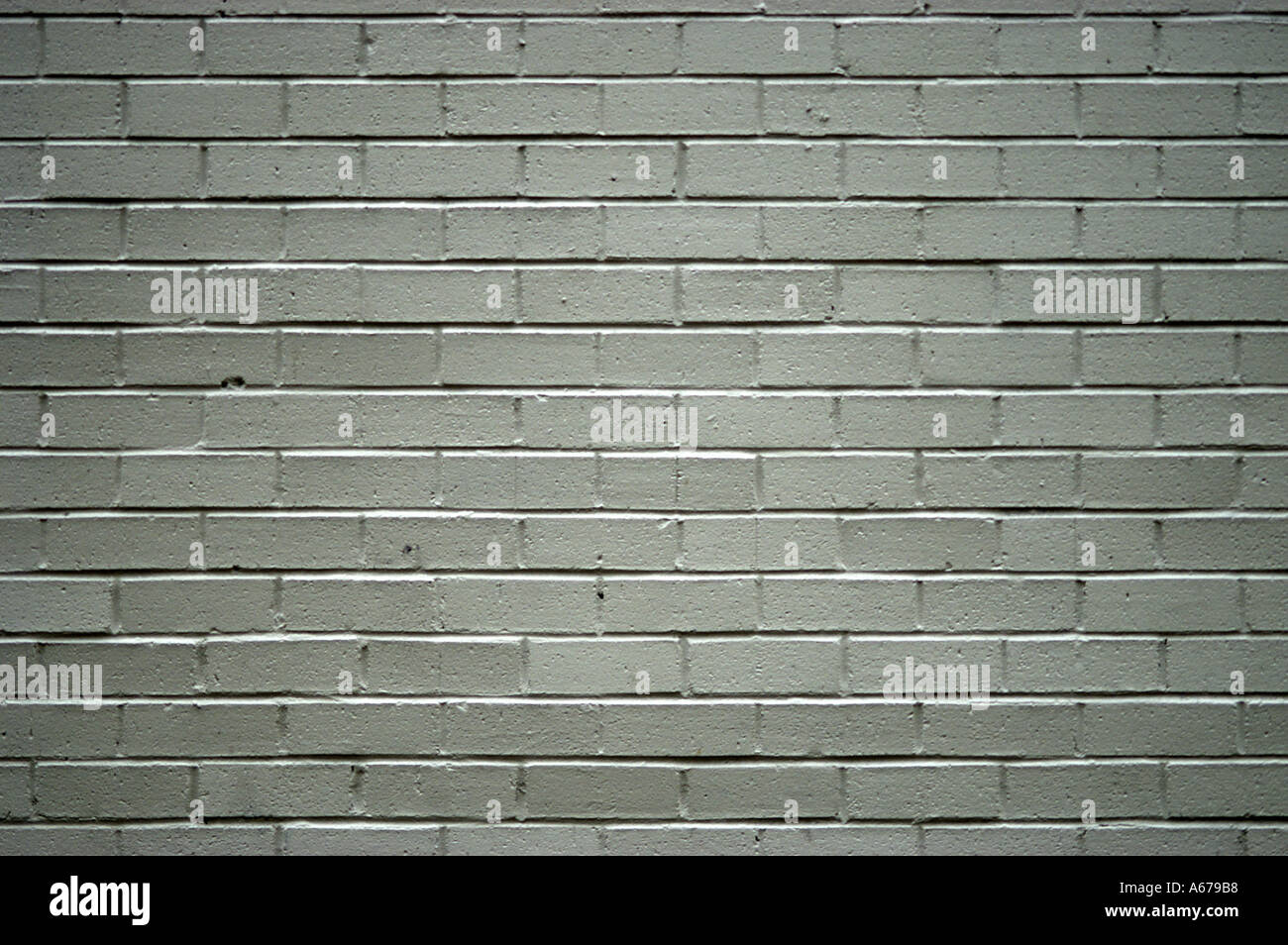 Grey gray brick wall Stock Photo