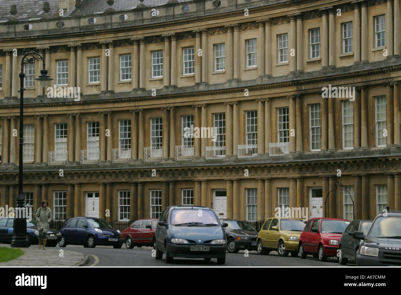 The Circus in Bath Stock Photo Alamy