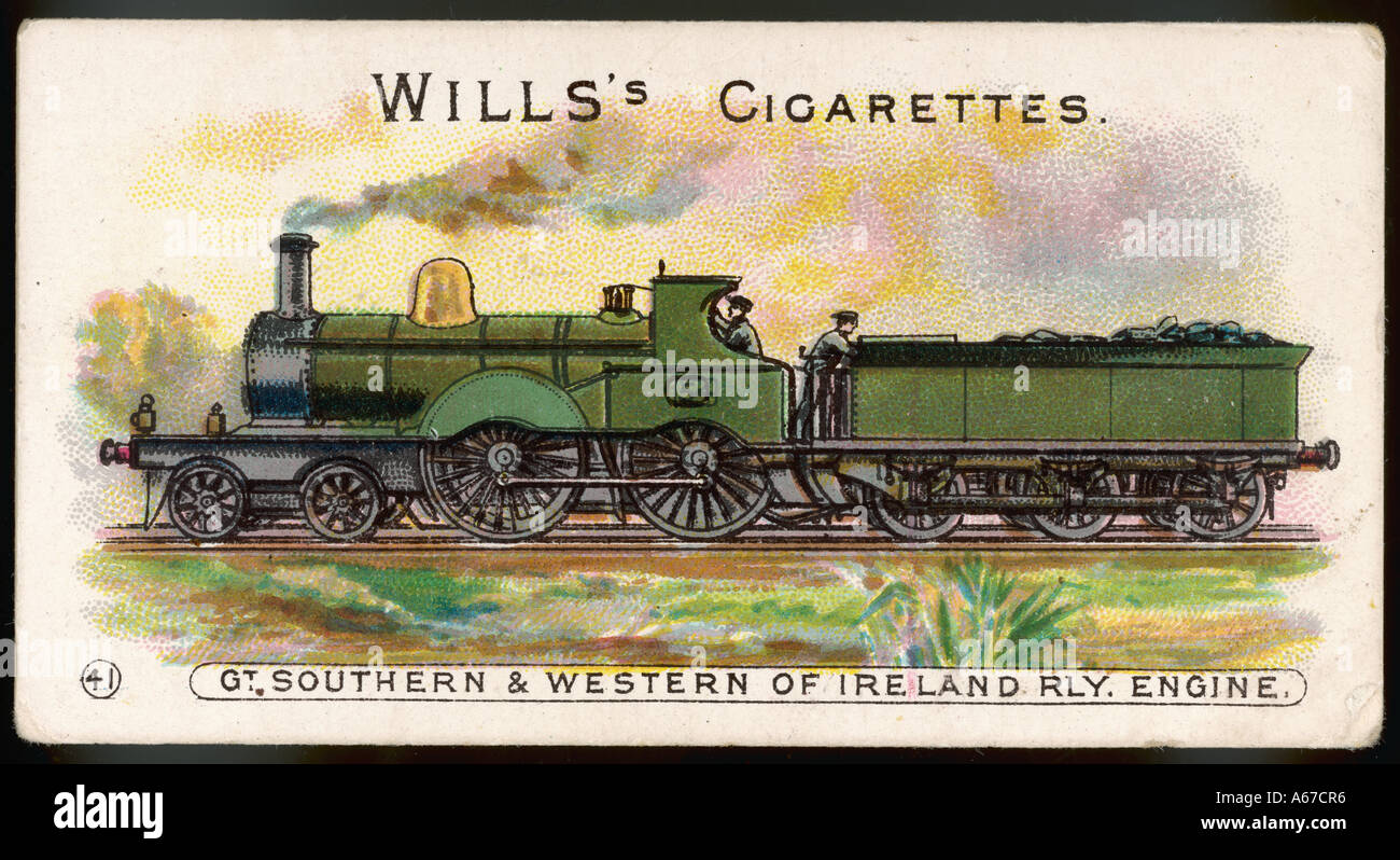 Gt Southern And W Loco Stock Photo - Alamy
