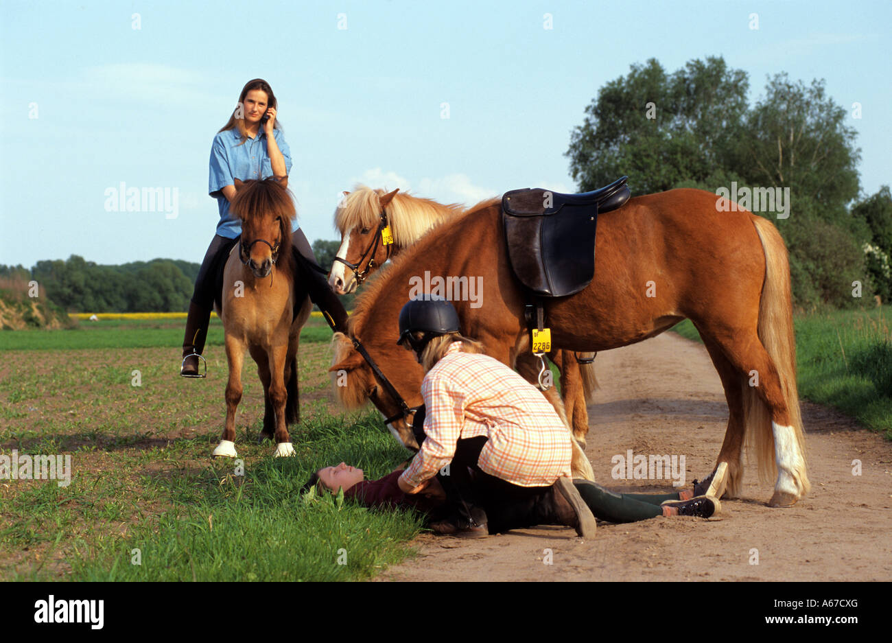 Horse riding accident hires stock photography and images Alamy