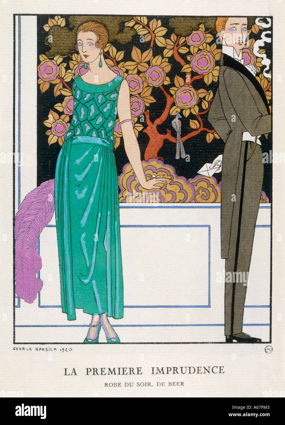Evening Dress 1921 Stock Photo - Alamy Evening Dress 1921 Stock Photo - Alamy