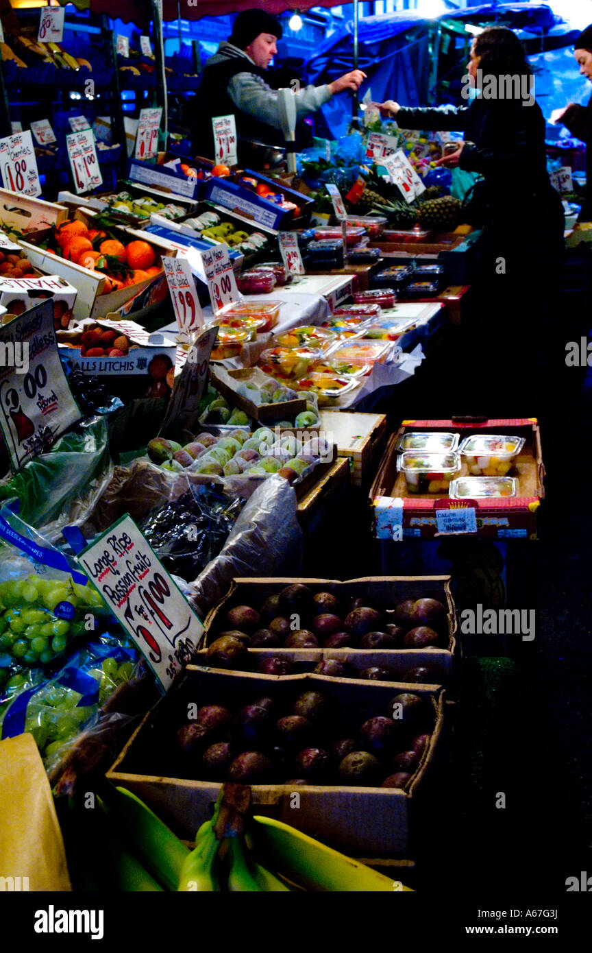 Berwick Street market Soho central London England UK Stock Photo Alamy