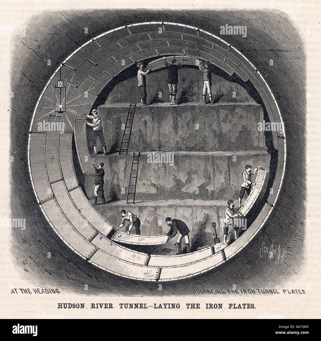Hudson River Tunnel 2 Stock Photo Alamy