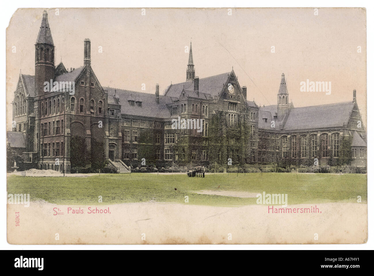 St pauls school 1904 stock photo alamy