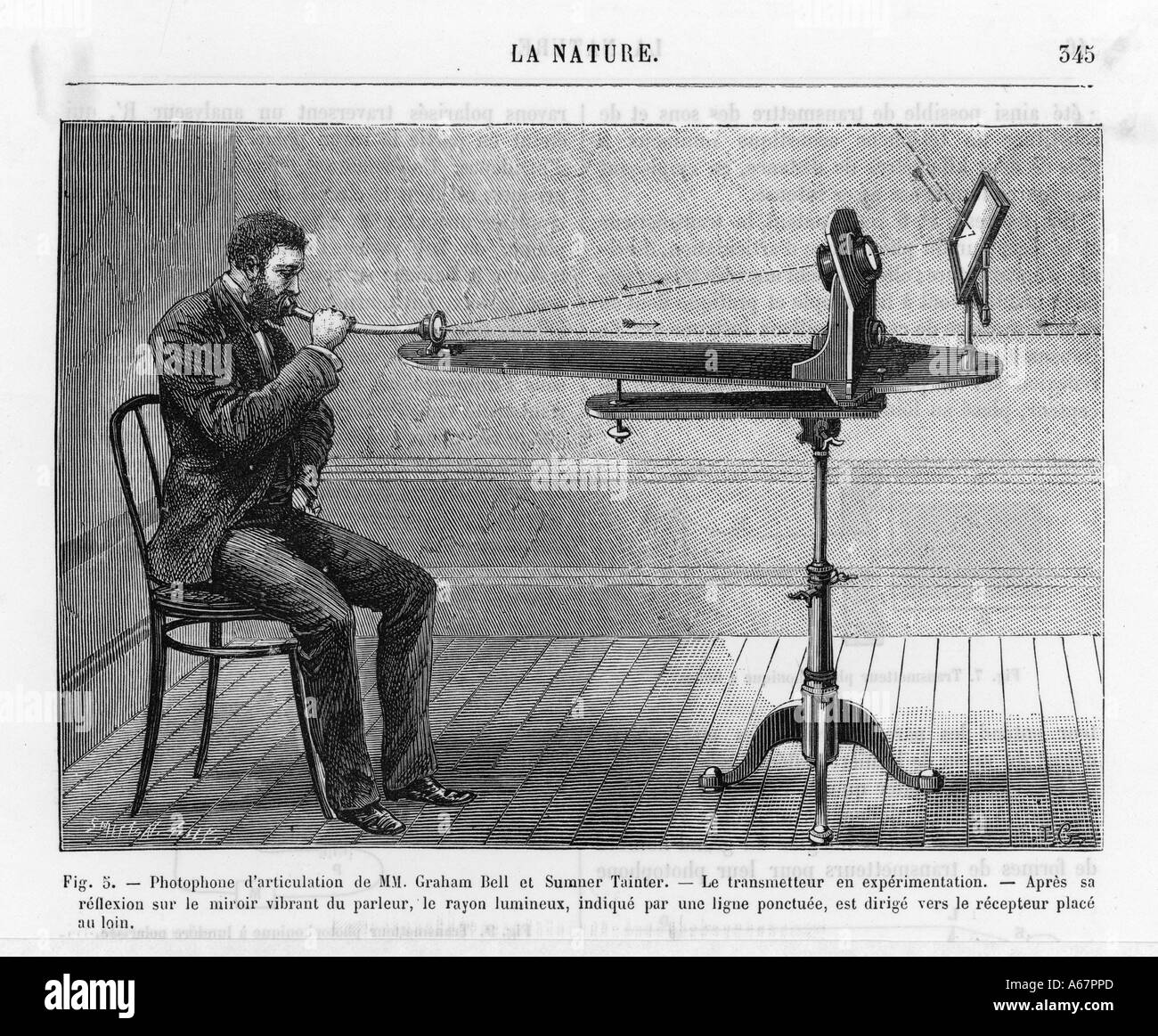 Photophone bell hi-res stock photography and images - Alamy