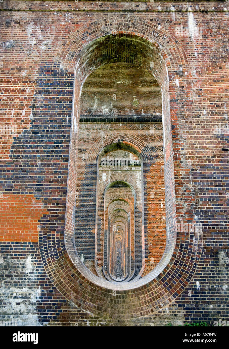Ouse Valley Viaduct  Balcombe-2 Stock Photo