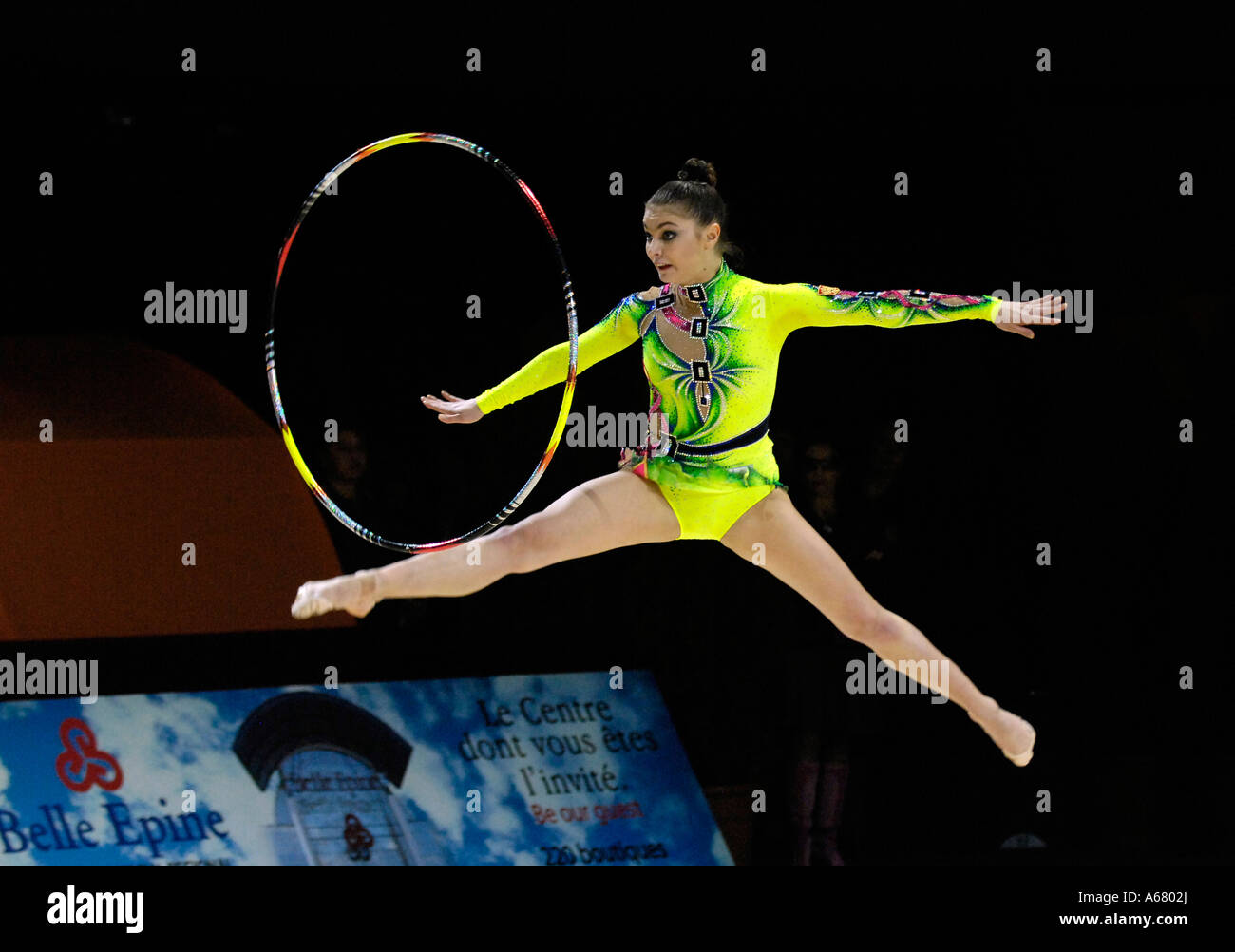 RG Alina KABAEVA RUS Olympic and World Champion of Rhytm Gymnastics Stock Photo