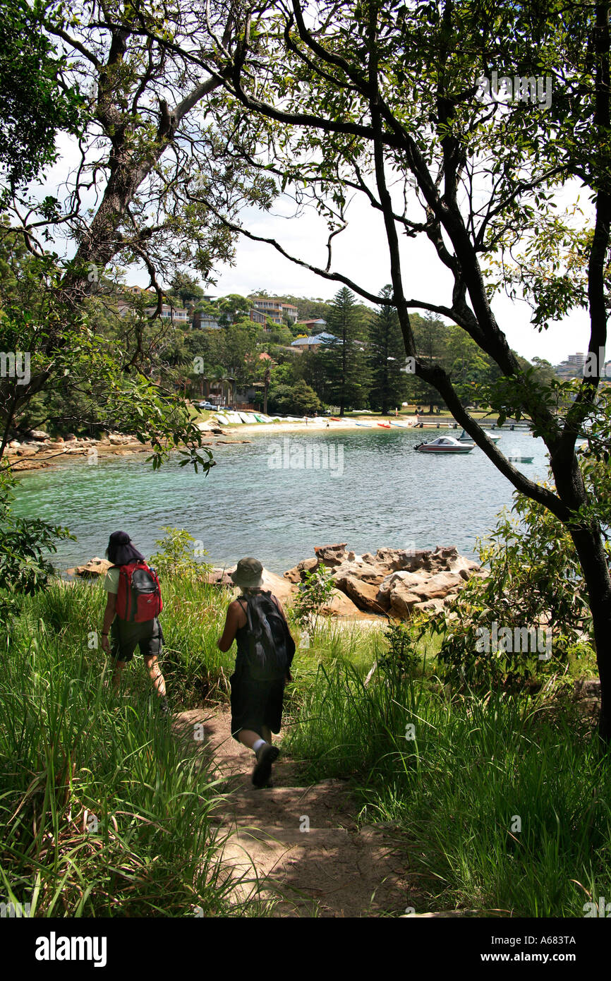 Manly to Spit walk Sydney Harbour National Park Forty Baskets Beach