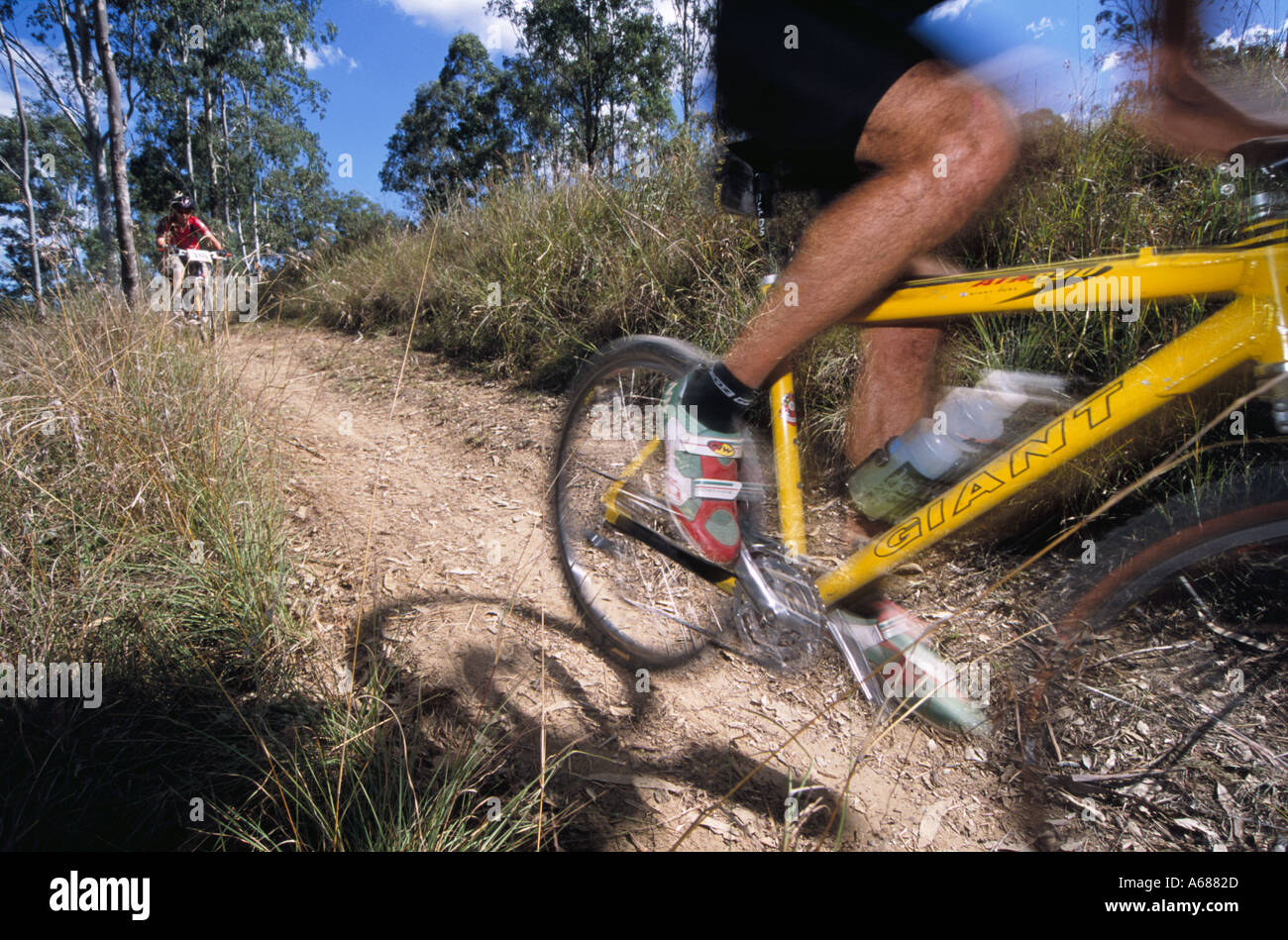 24 hour mountainbike race Stock Photo Alamy