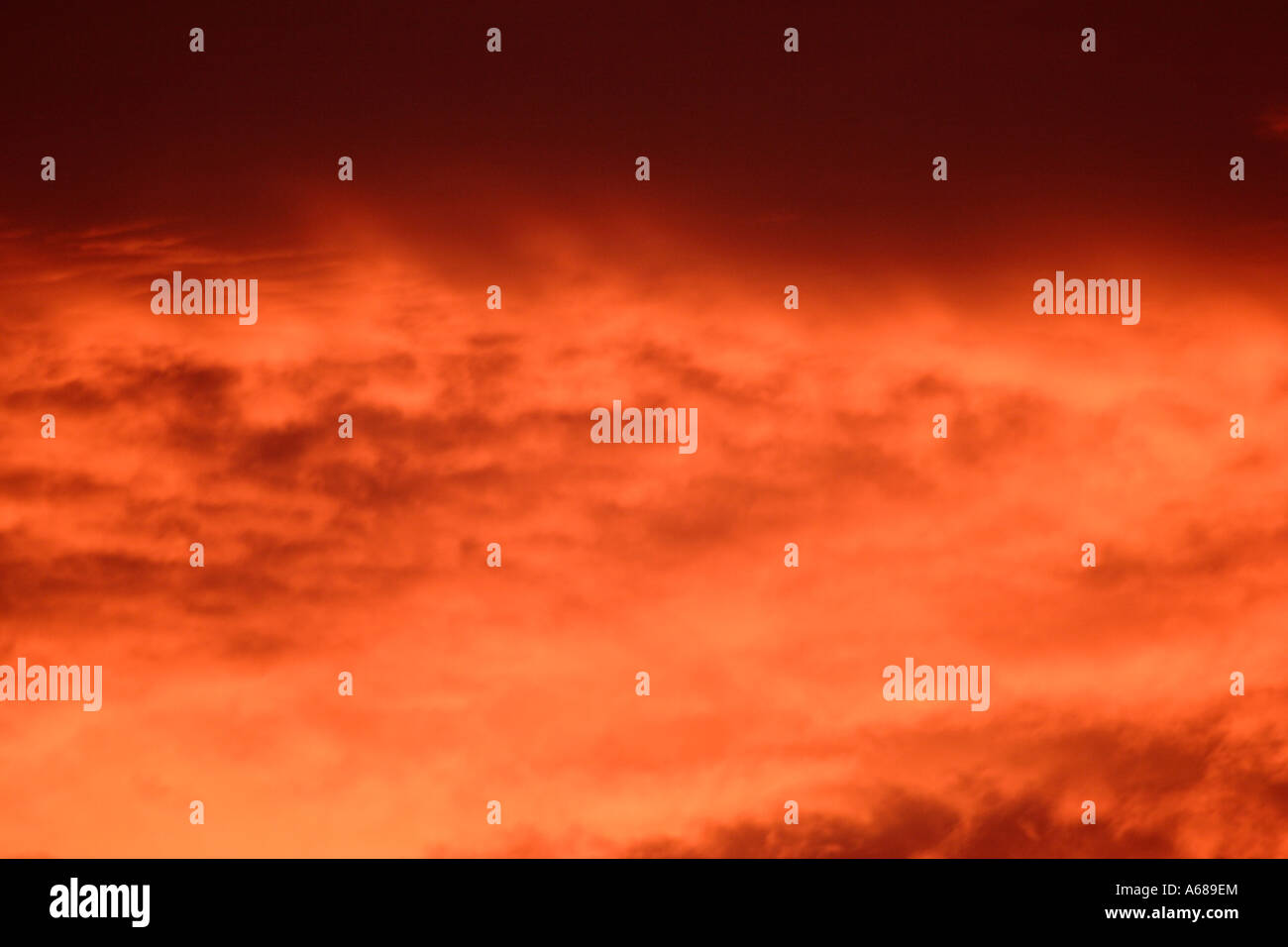 Blurred cloud at sunset Stock Photo