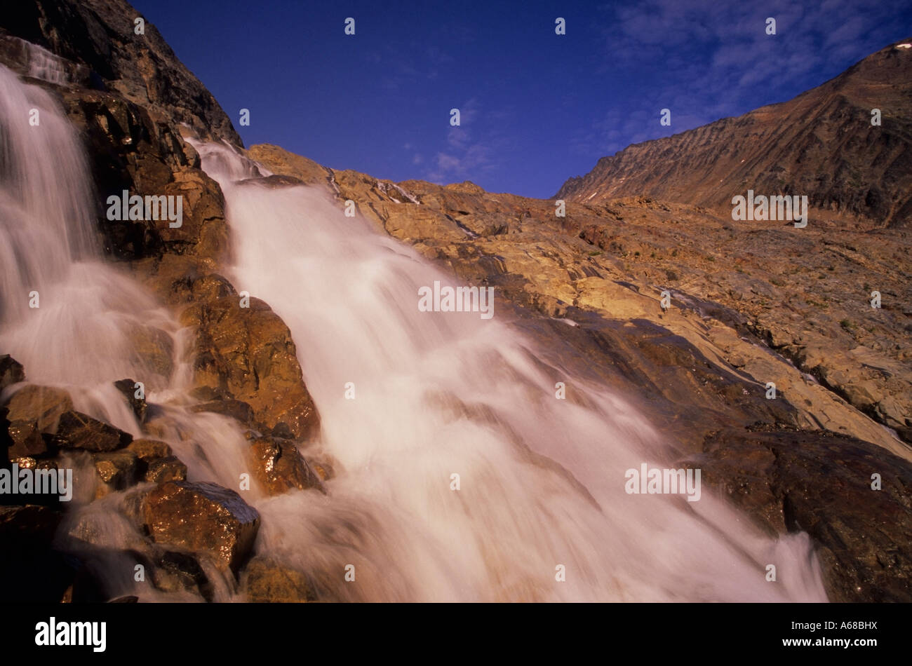 Alpine creek Hudson Bay mountain Smithers British Columbia Stock Photo Alamy