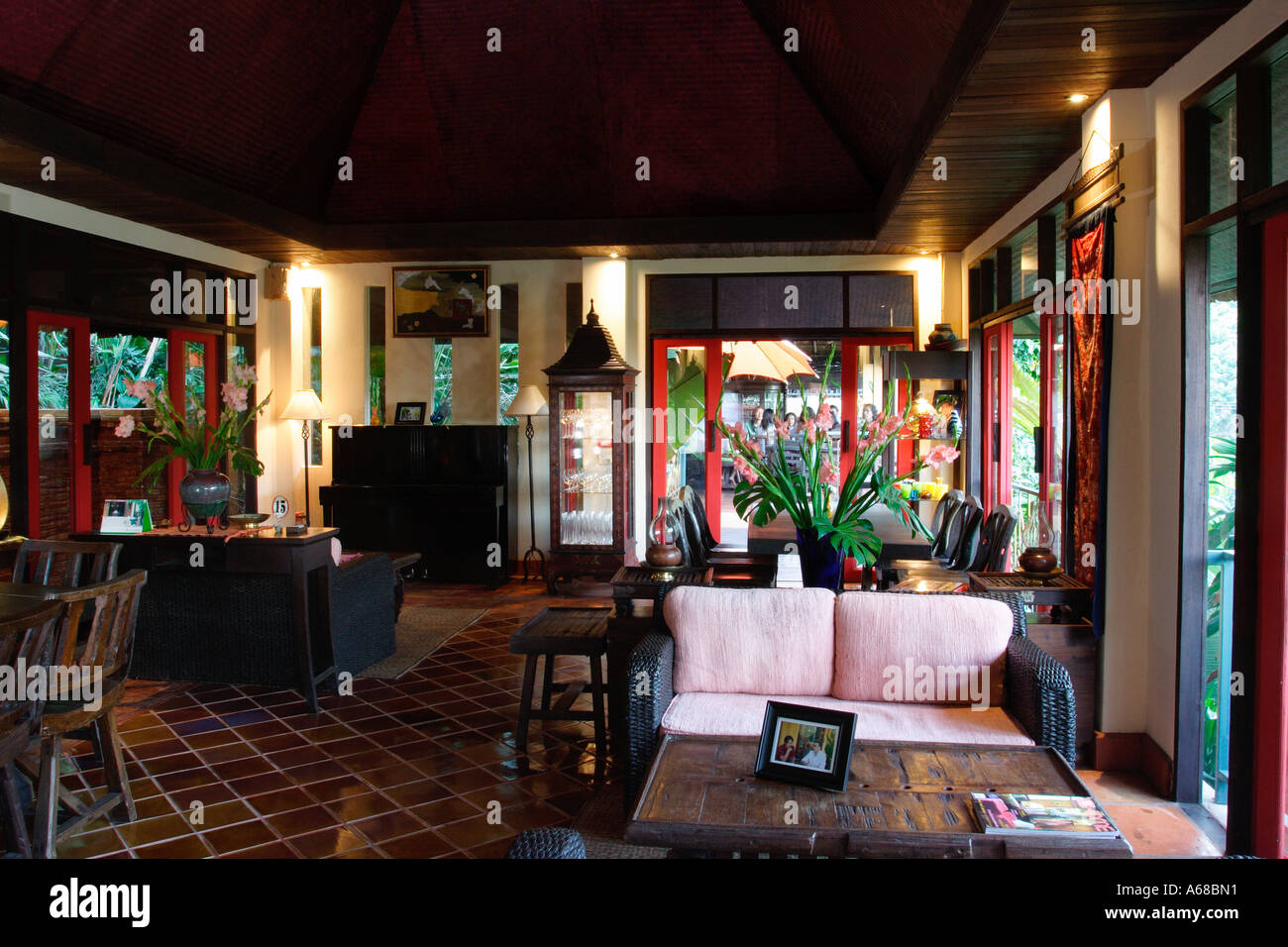 Thailand Chiang Rai Mae Sai Living Thai Shan Buiding Shan