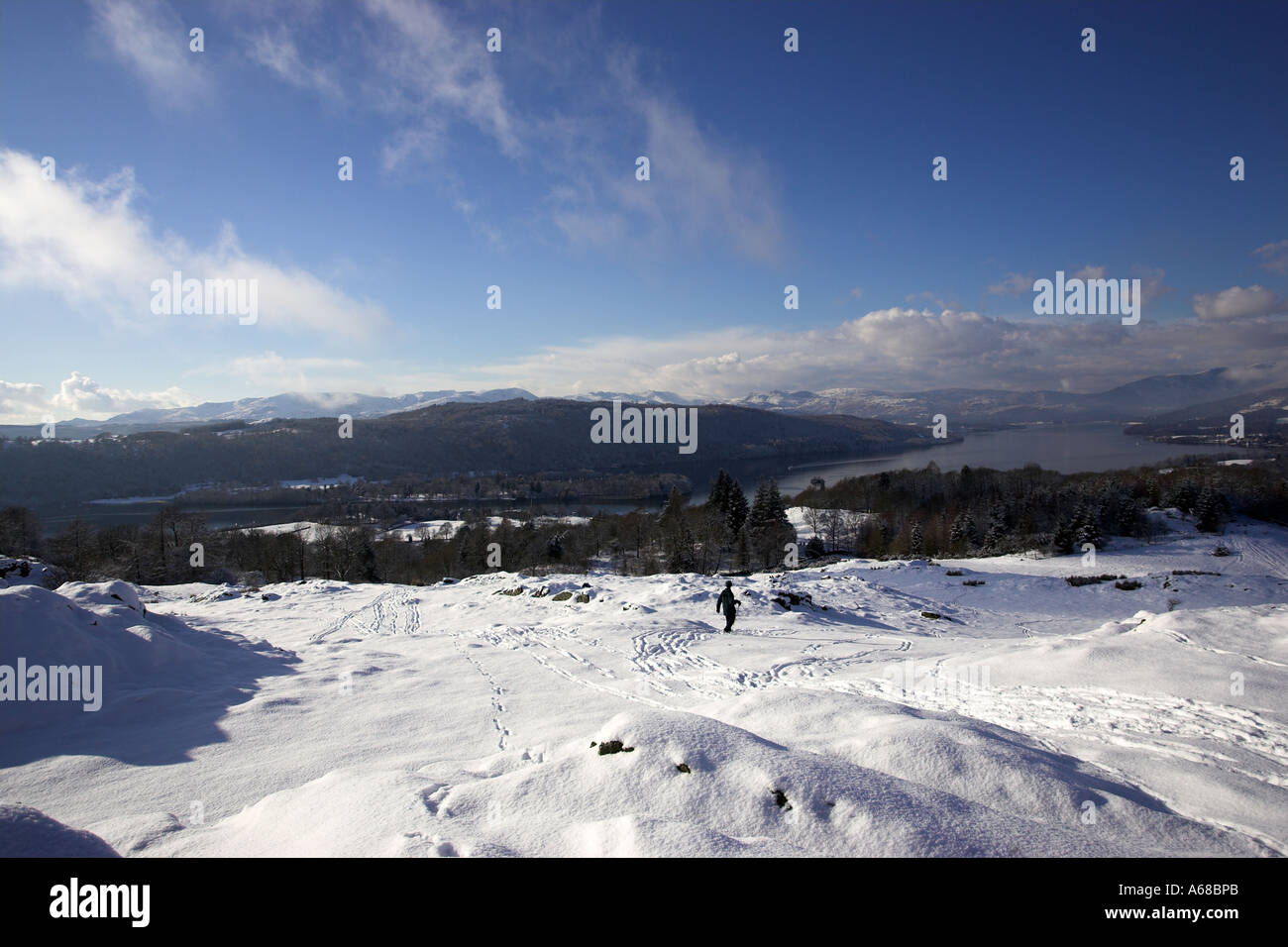 Views Around Bownesson Windermere Cumbria UK This part of the Series is from Post Knott & the