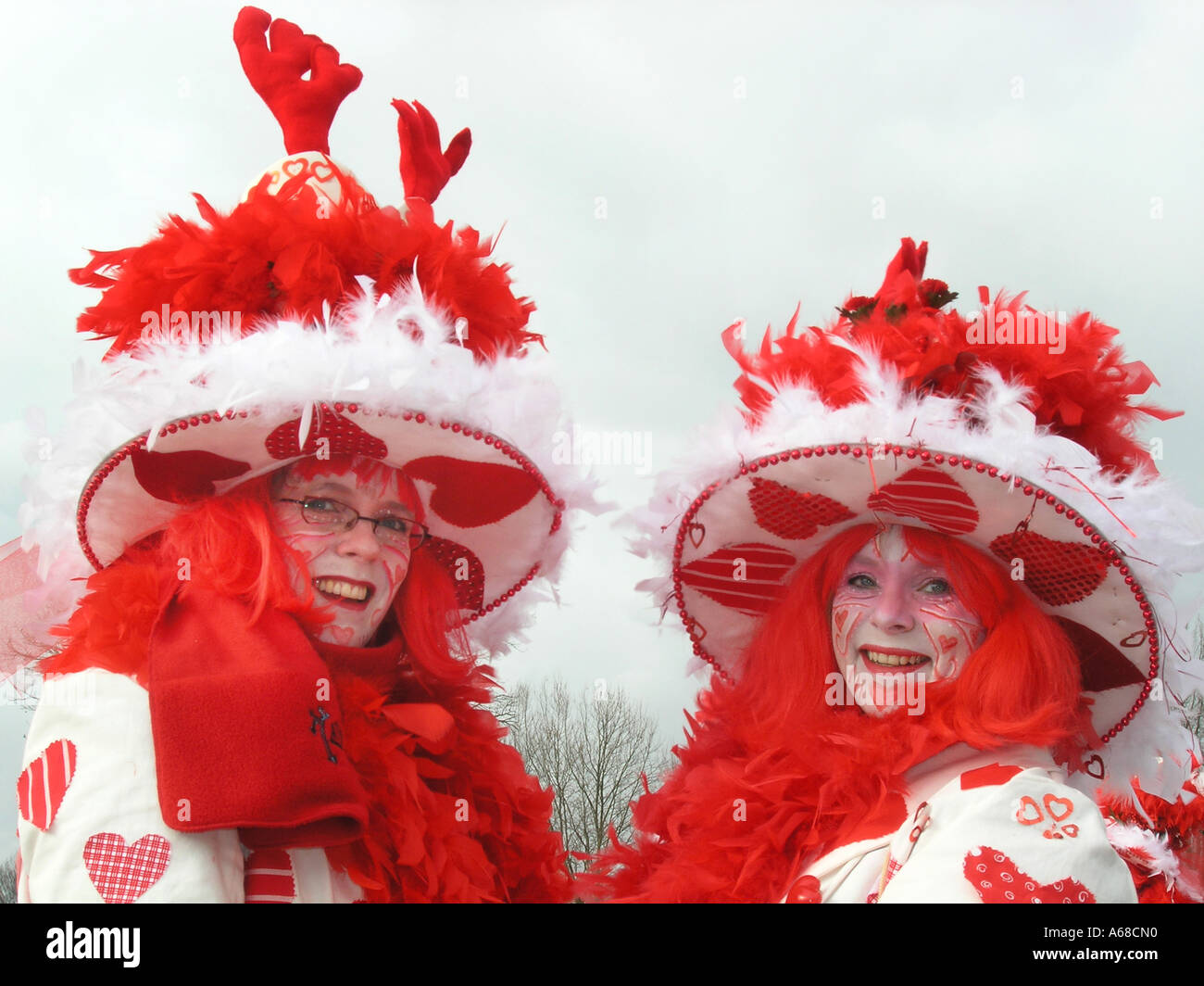red and white fancy dress