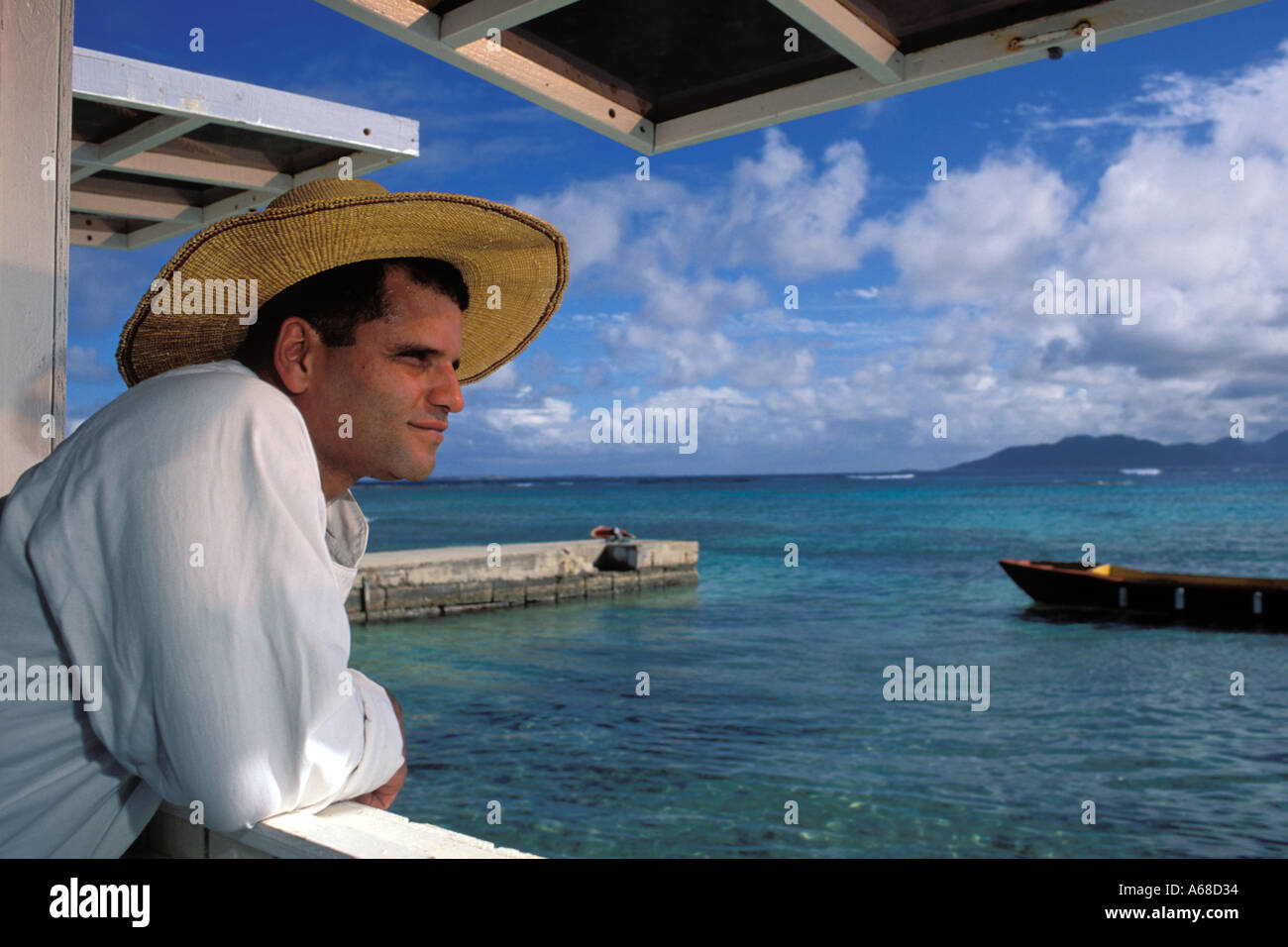 Straw hat restaurant anguilla hires stock photography and images Alamy