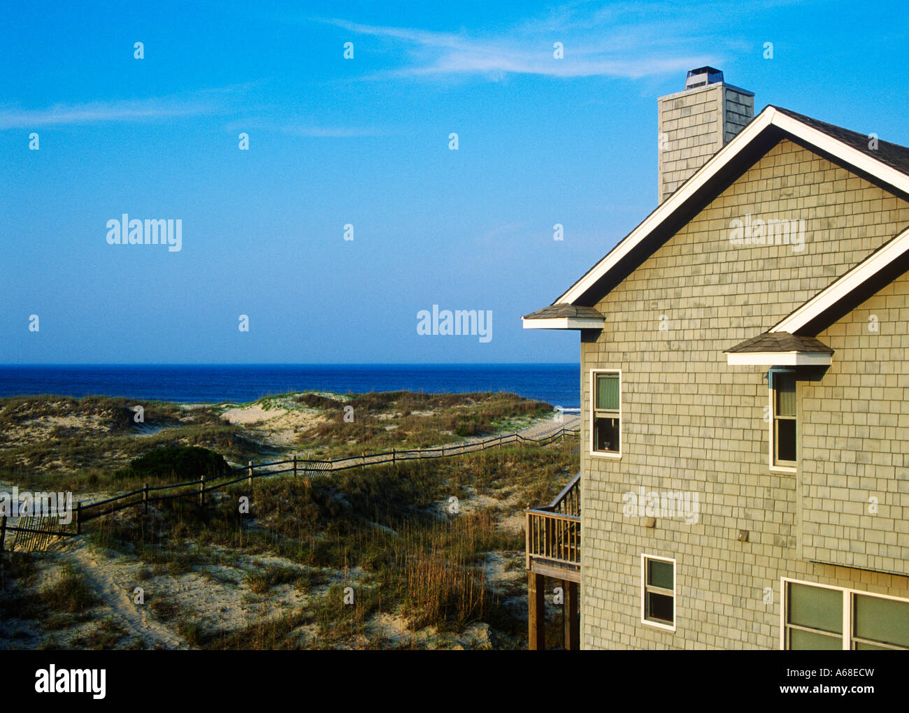 Beach house Outer Banks Corolla North Carolina Stock Photo Alamy