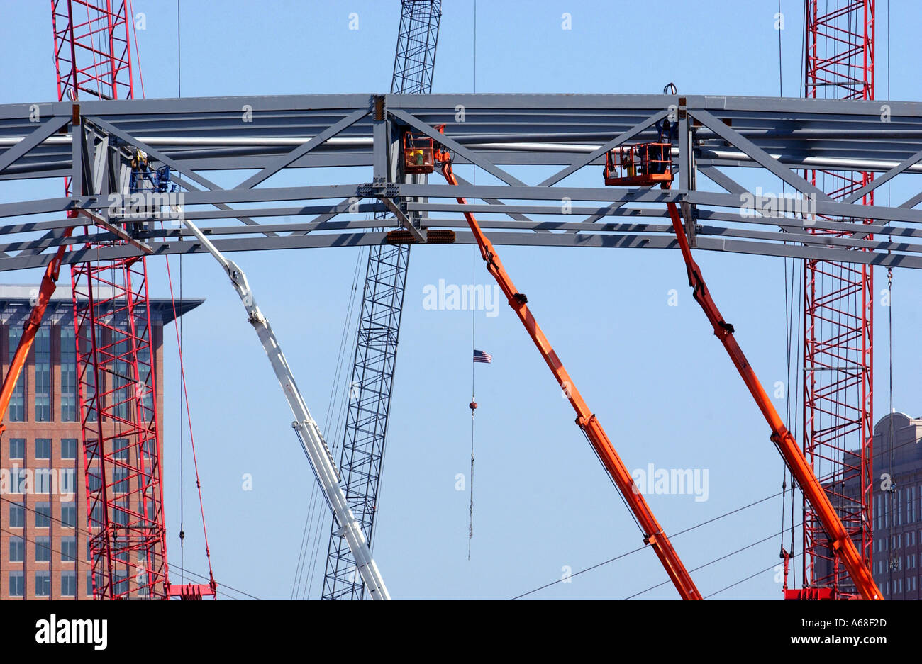 Construction site Stock Photo