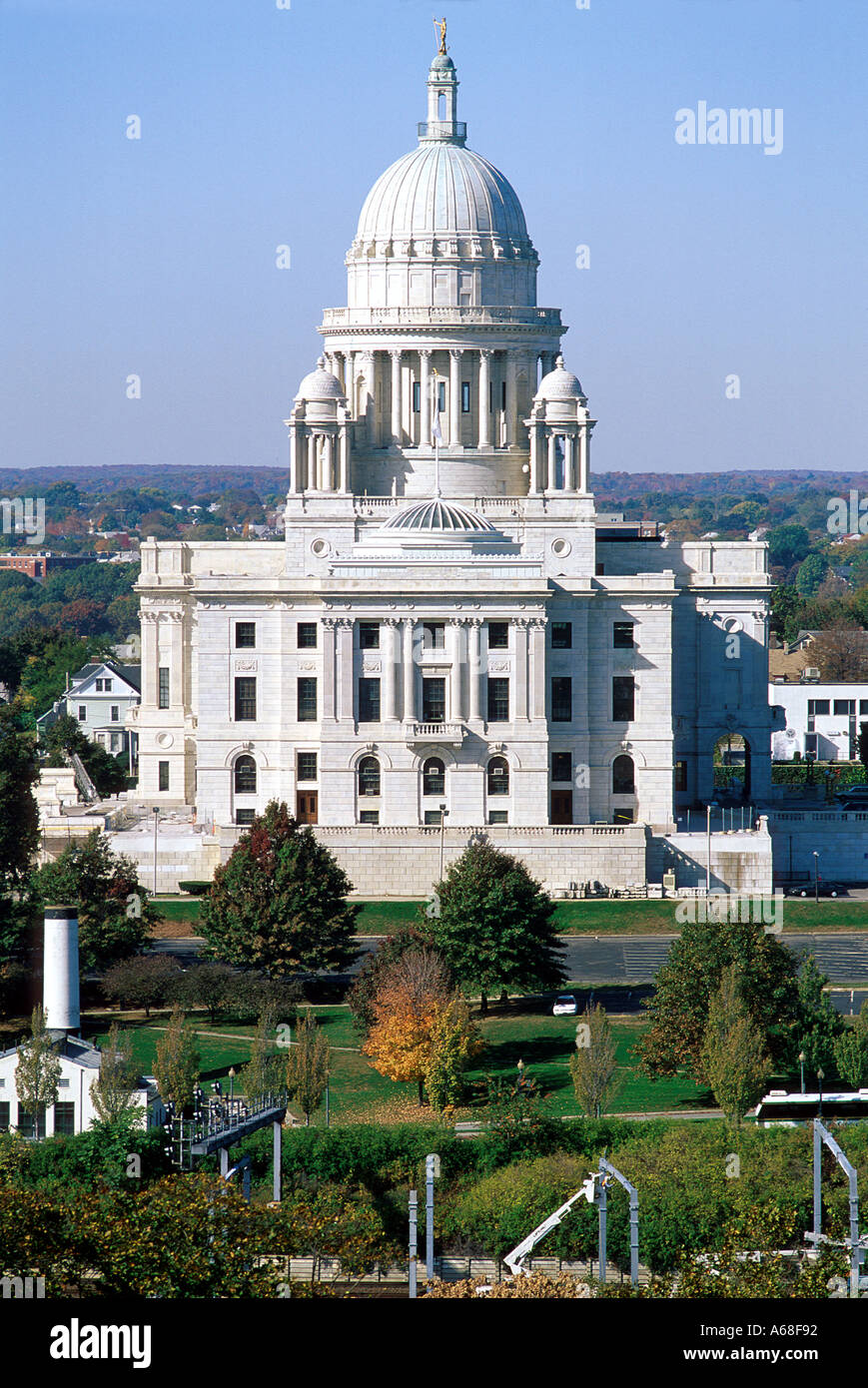 The State House Providence Rhode Island Stock Photo