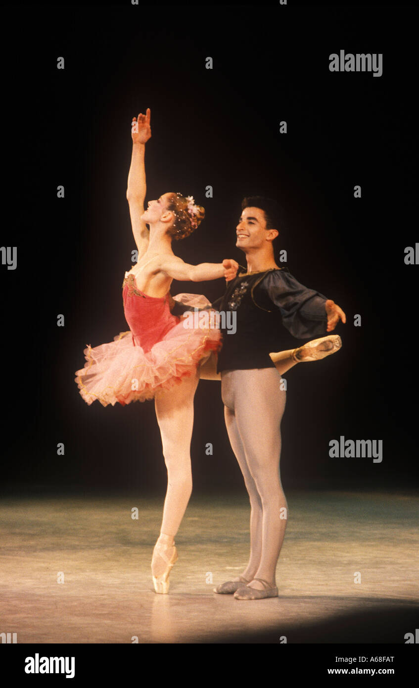 Ballet performance finale Stock Photo