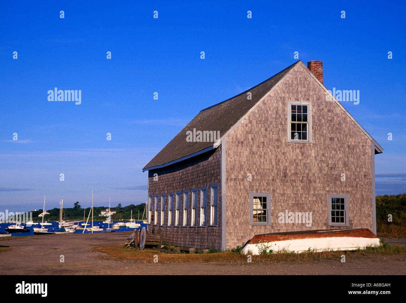 Boathouse on Chatham Cape Cod, Massachusetts Stock Photo Alamy