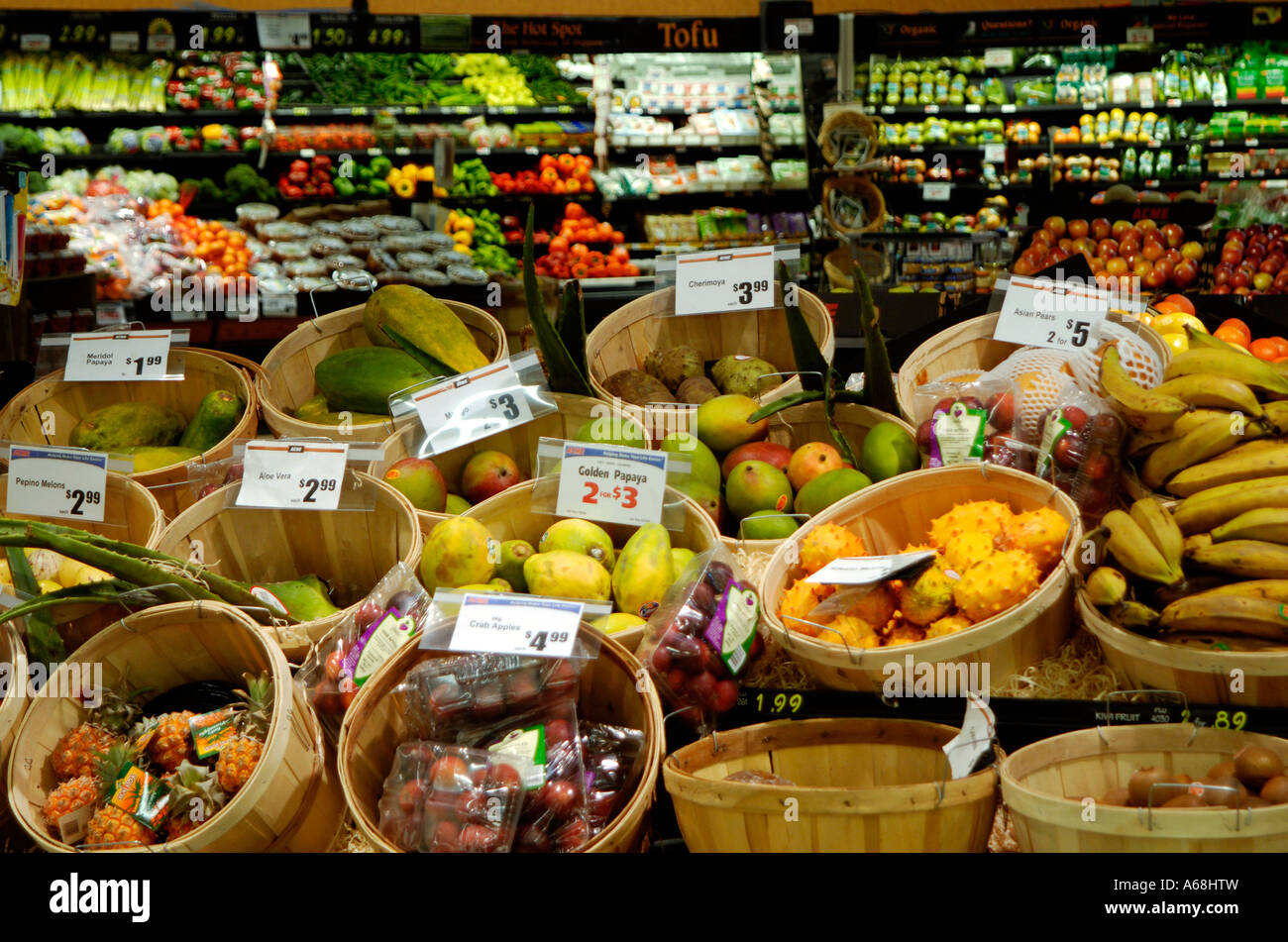 Produce Section Stock Photos & Produce Section Stock Images Alamy