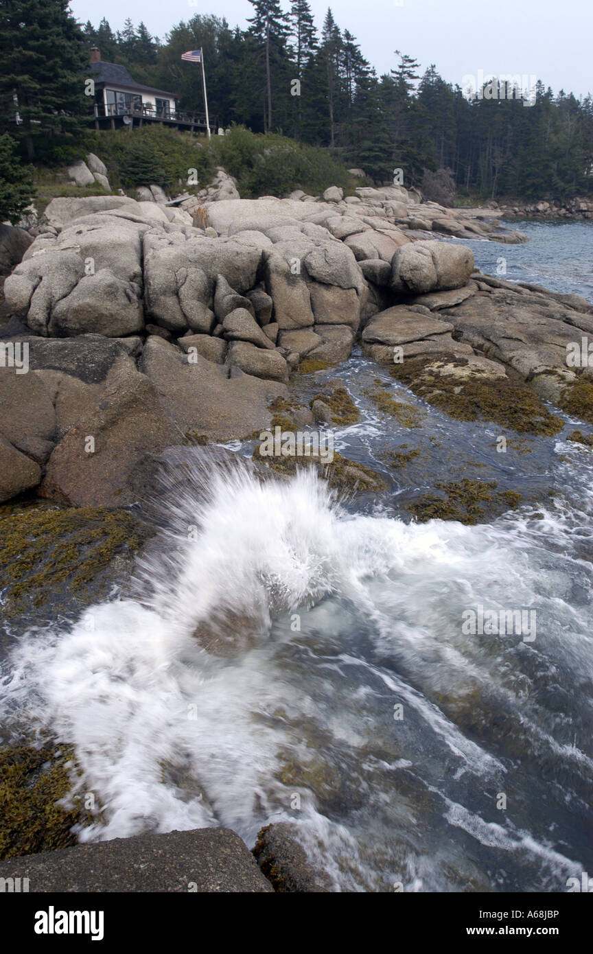 Deer Isle Maine Stock Photo Alamy