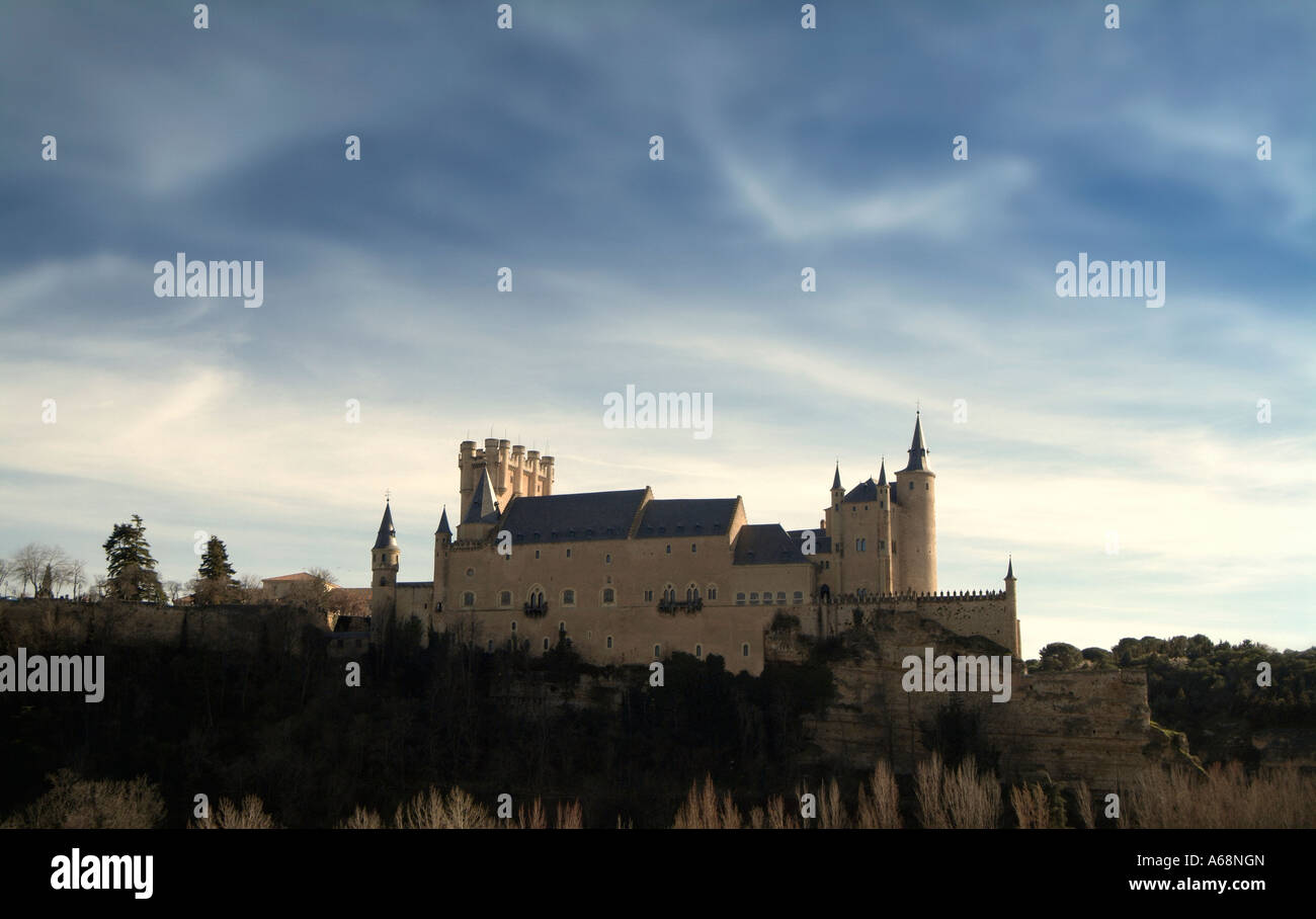 The Alcazar. Segovia. Spain Stock Photo