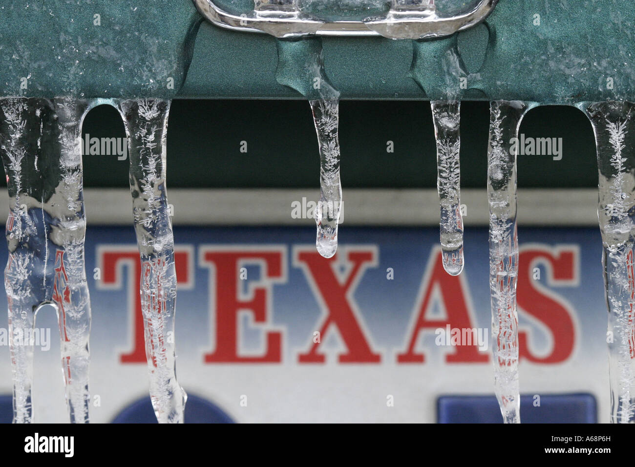 A cold day in Texas Stock Photo Alamy