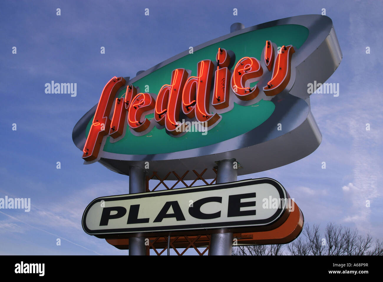 Freddie's Place - Austin, Texas Stock Photo - Alamy