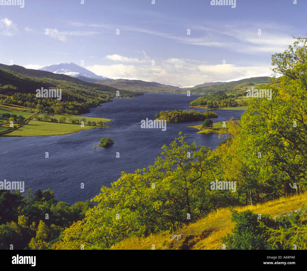 Queen s View Loch Tummel Stock Photo - Alamy