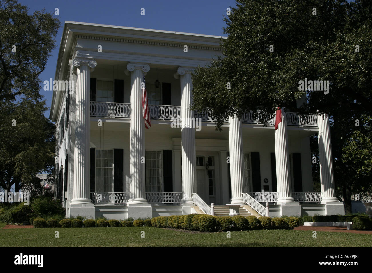 Texas Governor's Mansion Stock Photo - Alamy