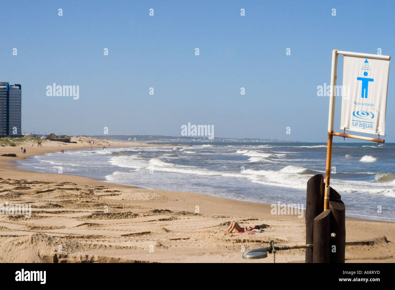 Playa Brava (Punta Del Este Stock Photo Alamy