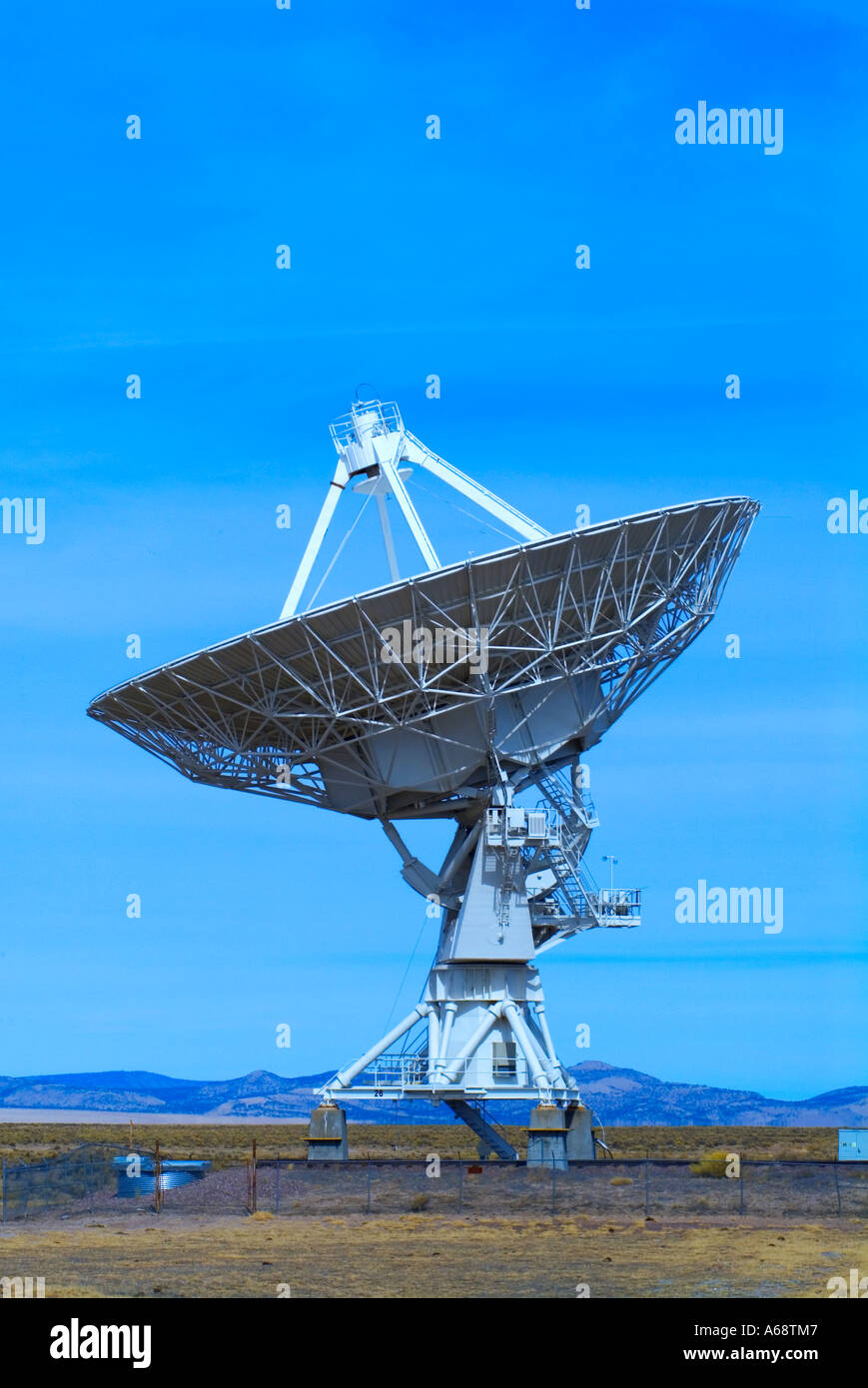 VLA radio telescope Socorro New Mexico USA Stock Photo