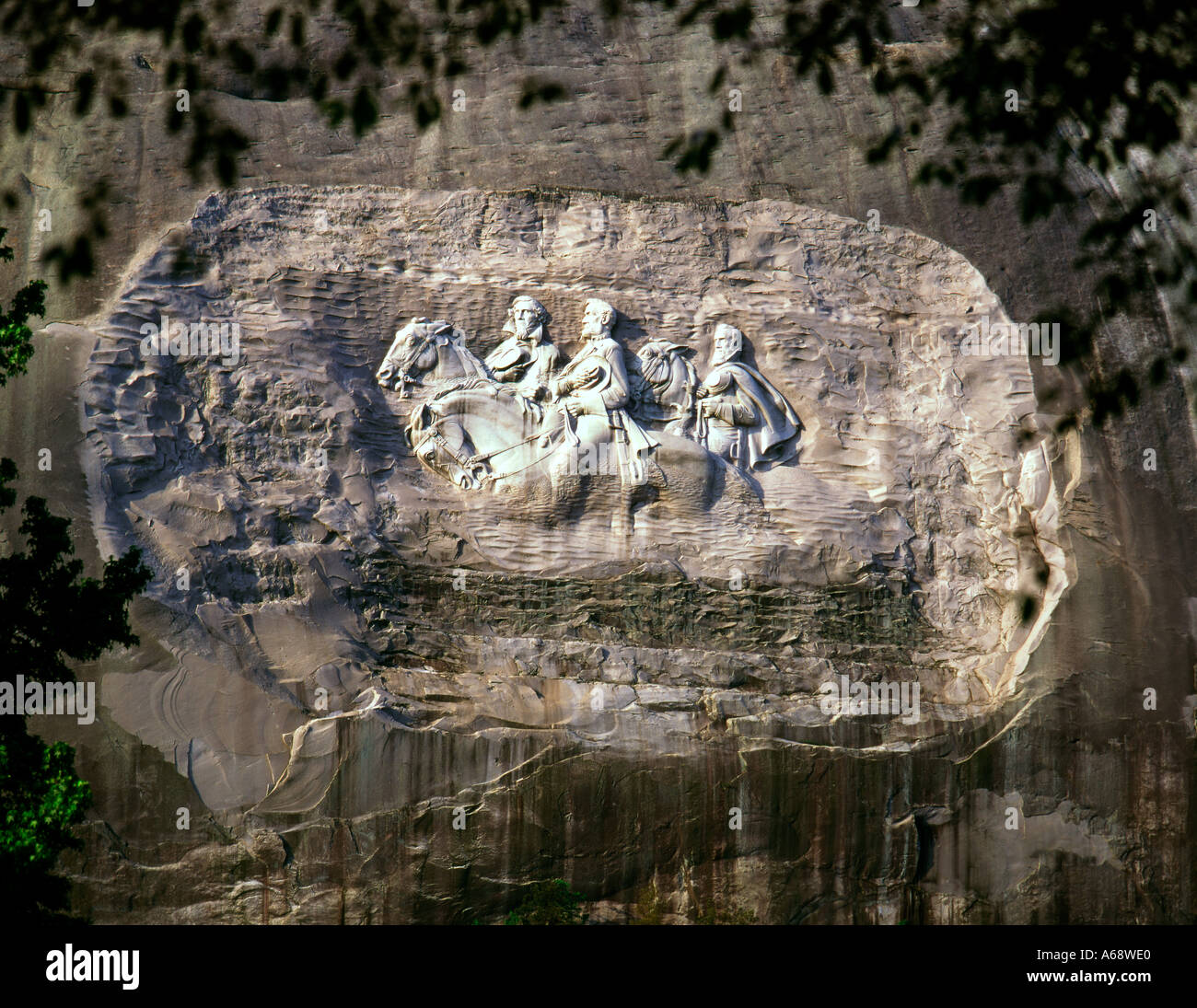 Stone Mountain in Atlanta GA USA is the largest sculpture in the world
