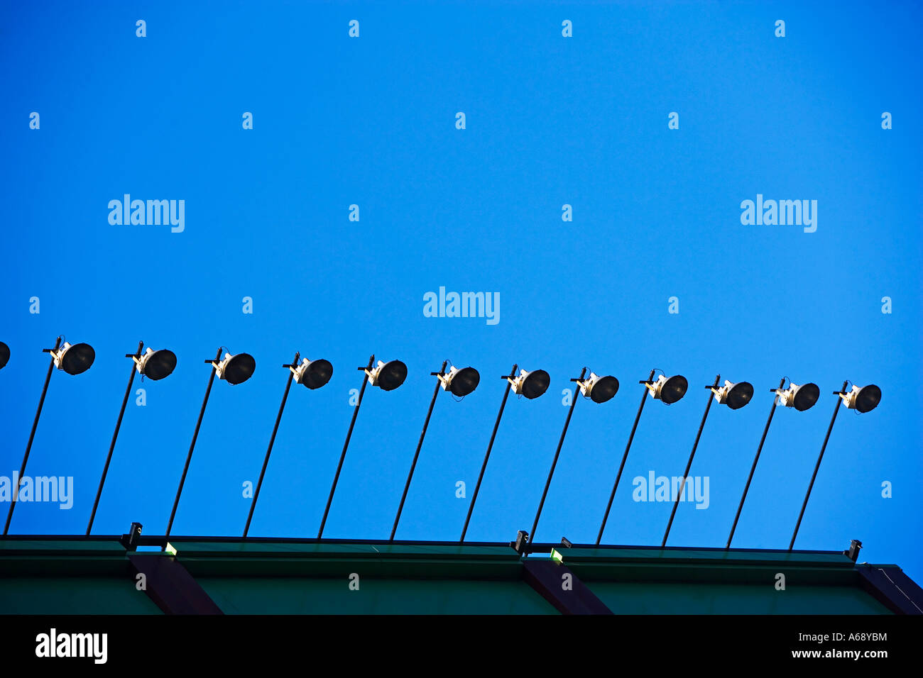 THEATER LIGHTS, LIGHTS, BILLBOARD LIGHTS, BILLBOARD, LIGHT, OVER, BRIGHTEN, Stock Photo