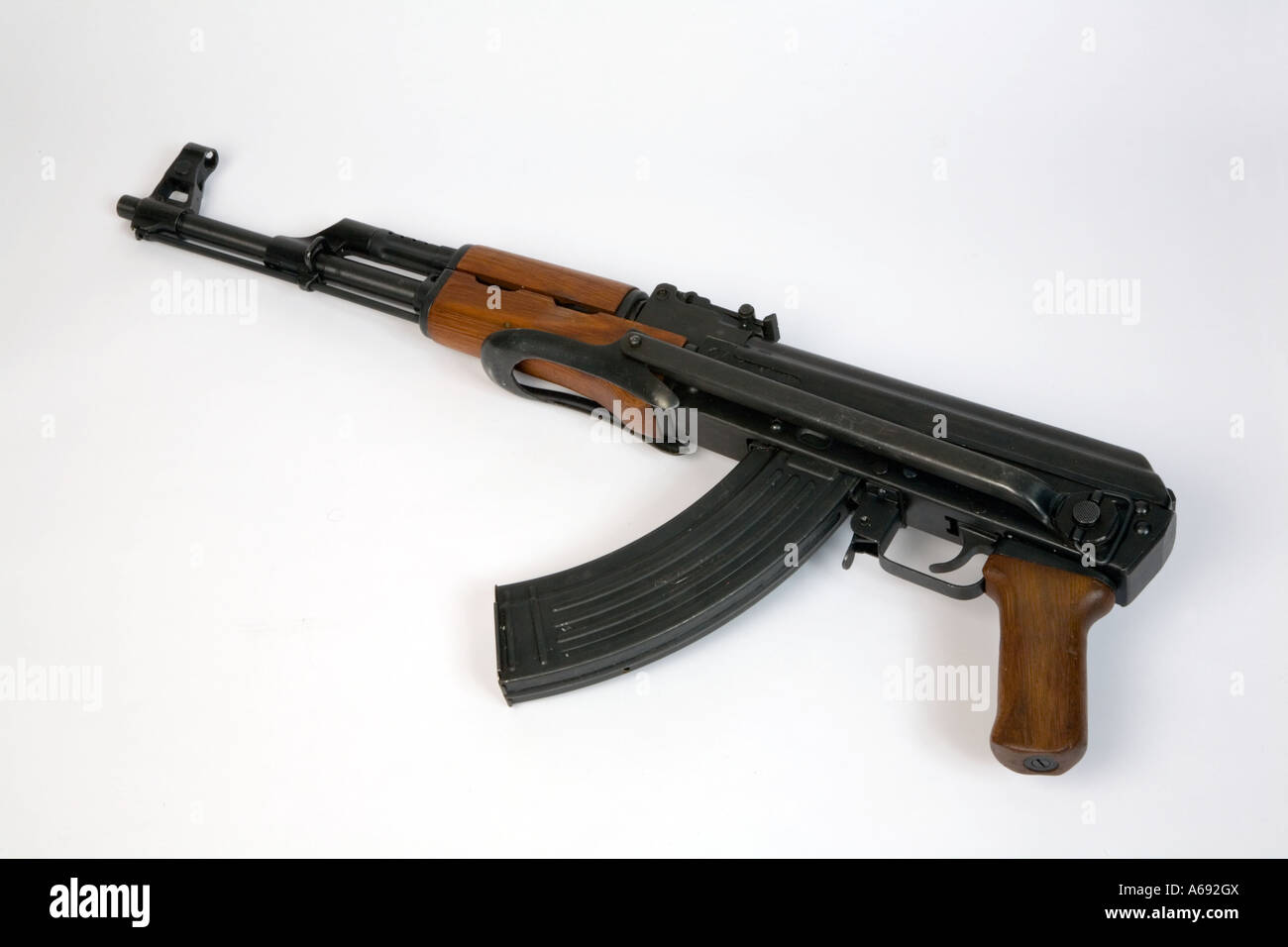 AK47 Chinese 56 pattern with stock folded Stock Photo - Alamy