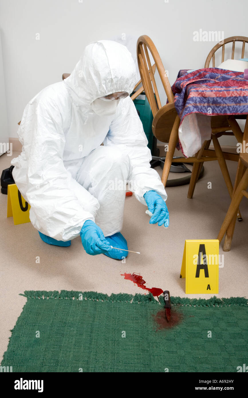 Blood sample crime scene hires stock photography and images Alamy