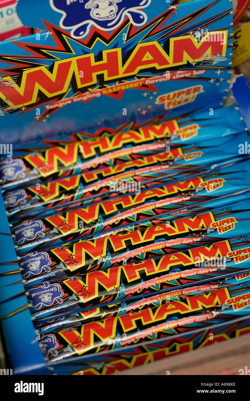 Wham Bar sweets Stock Photo