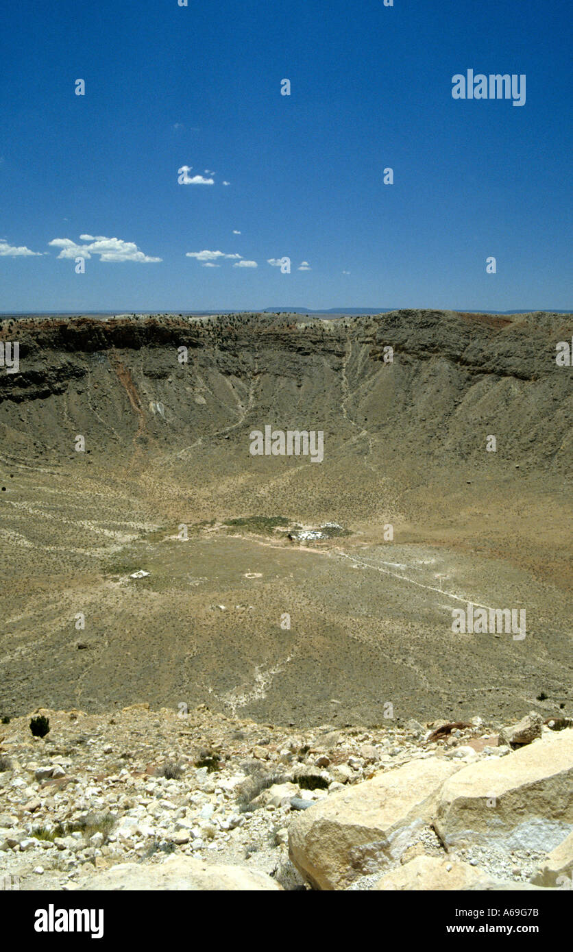 Meteor Crater, Arizona, USA Stock Photo - Alamy