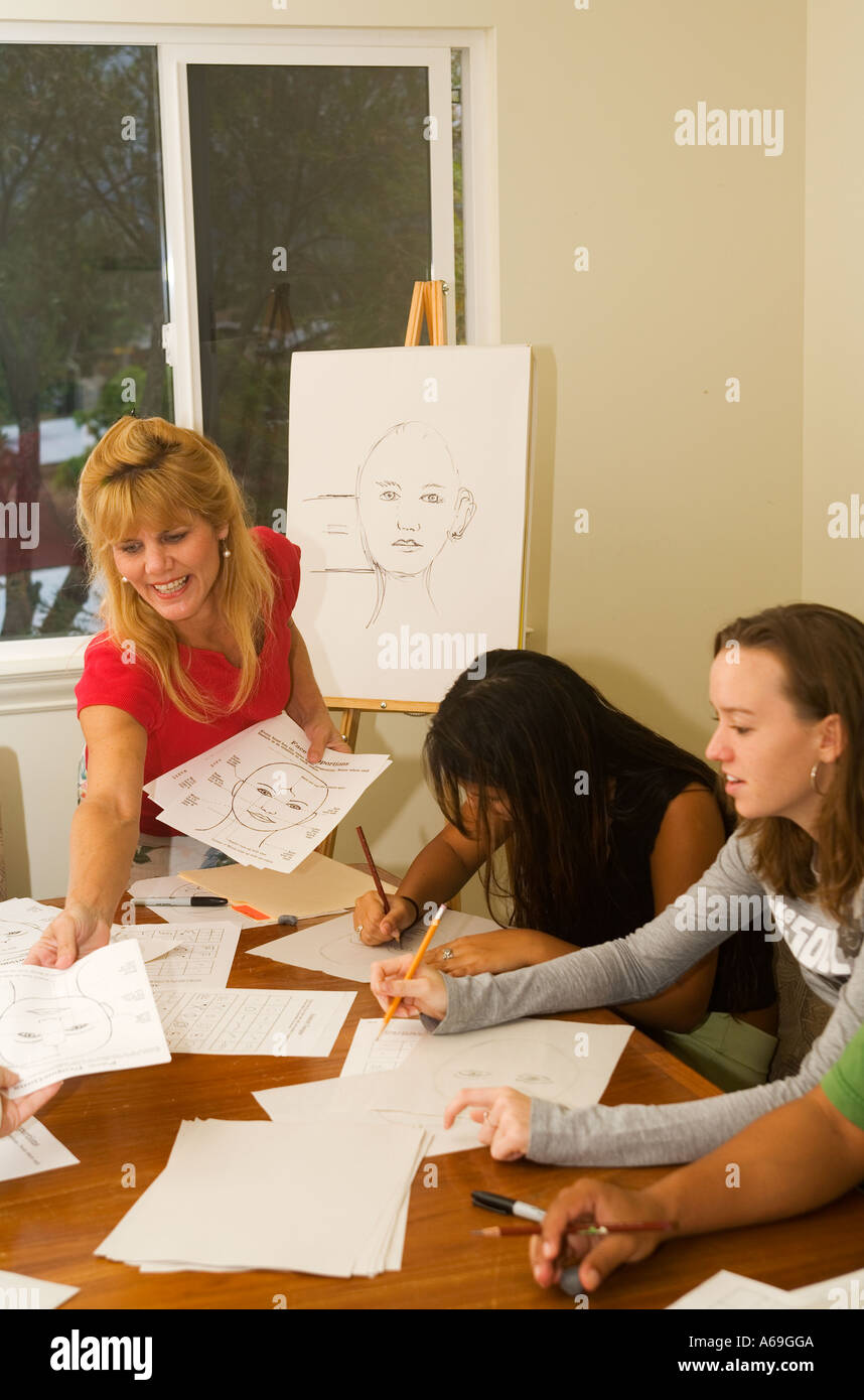 Teaching An Art Class