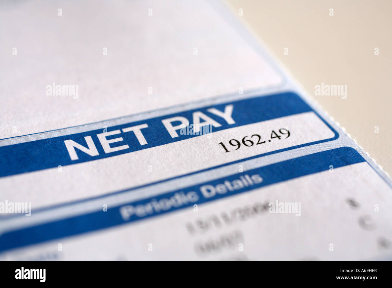 Pay slip hires stock photography and images Alamy