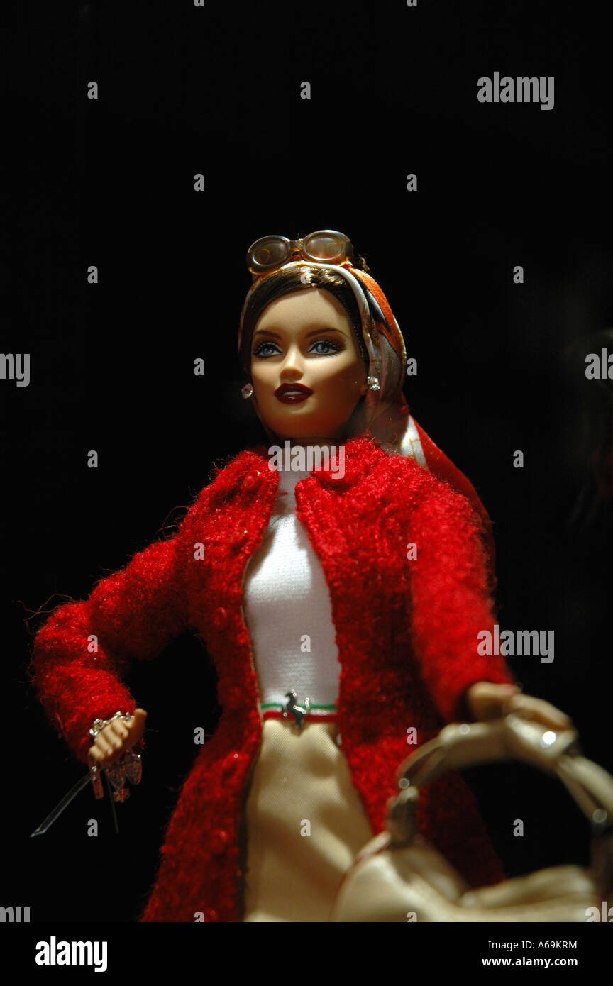 ferrari barbie doll