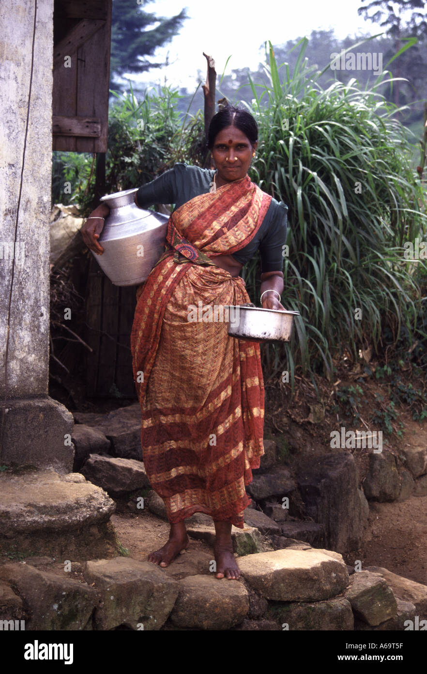 Asian mature woman barefoot hi-res stock photography and images - Alamy