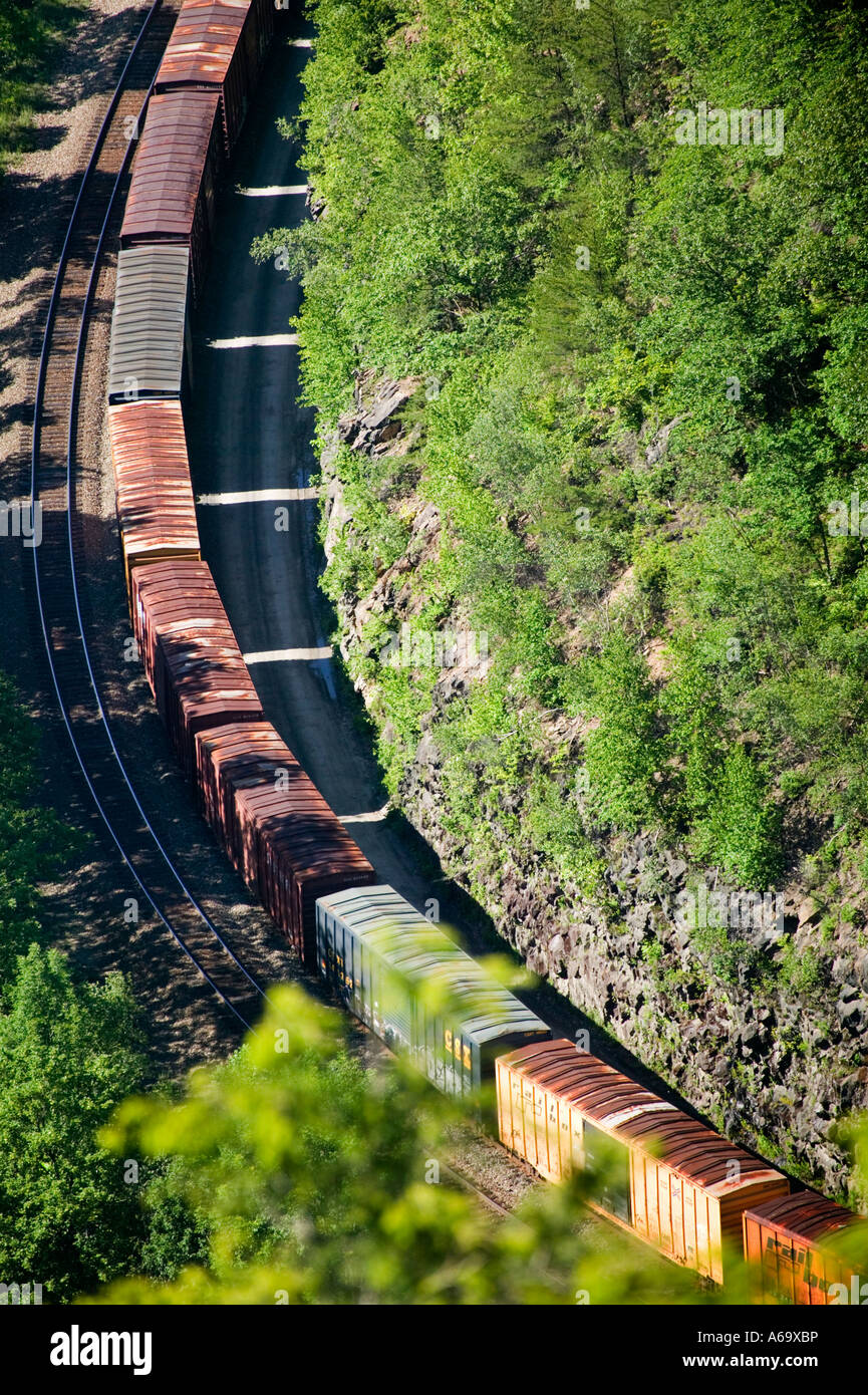 Lehigh Valley Railroad Jim Thorpe Pennsylvania Stock Photo Alamy