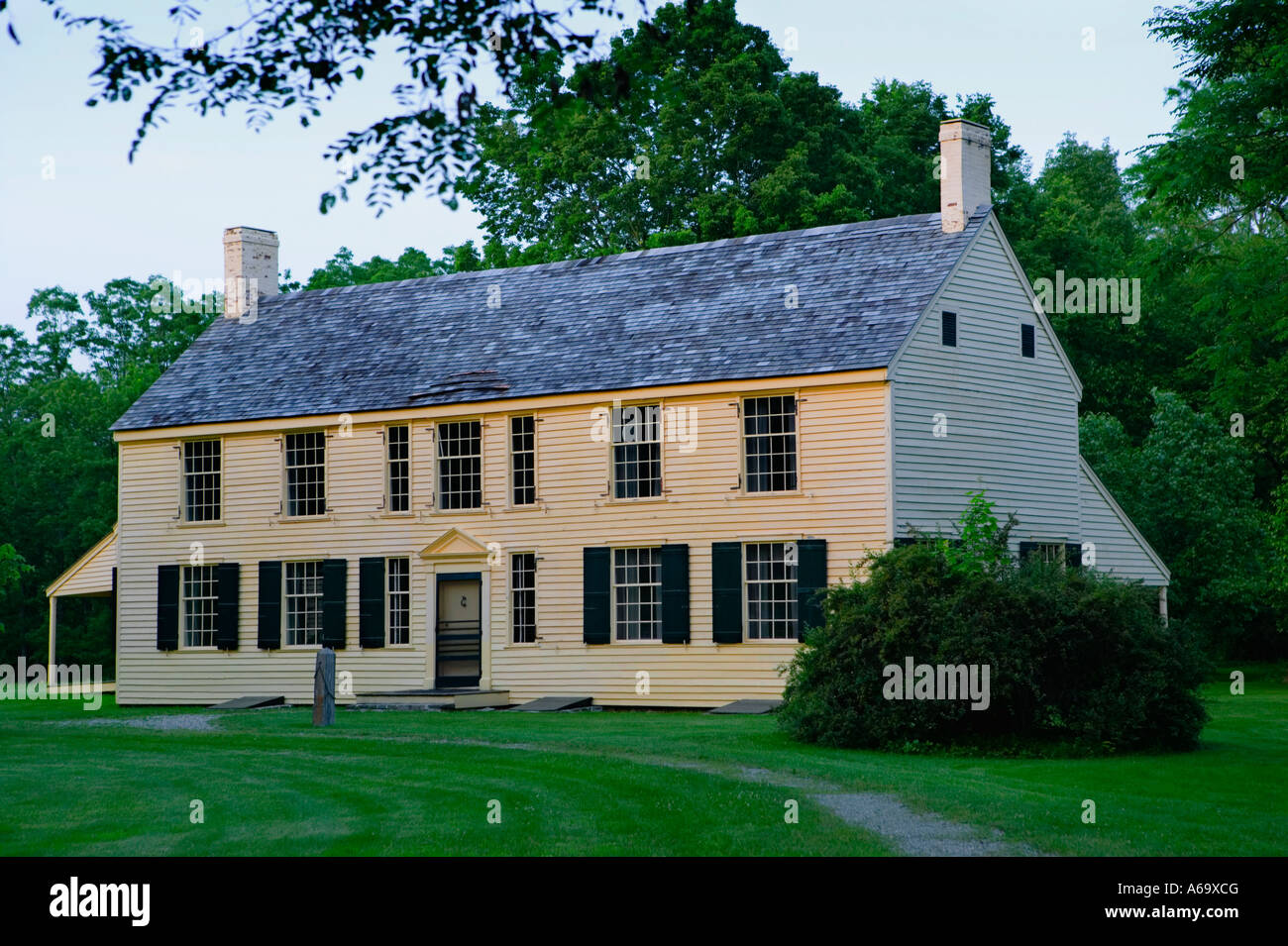 Historic colonial house of General Philip Schuyler Schuylerville New