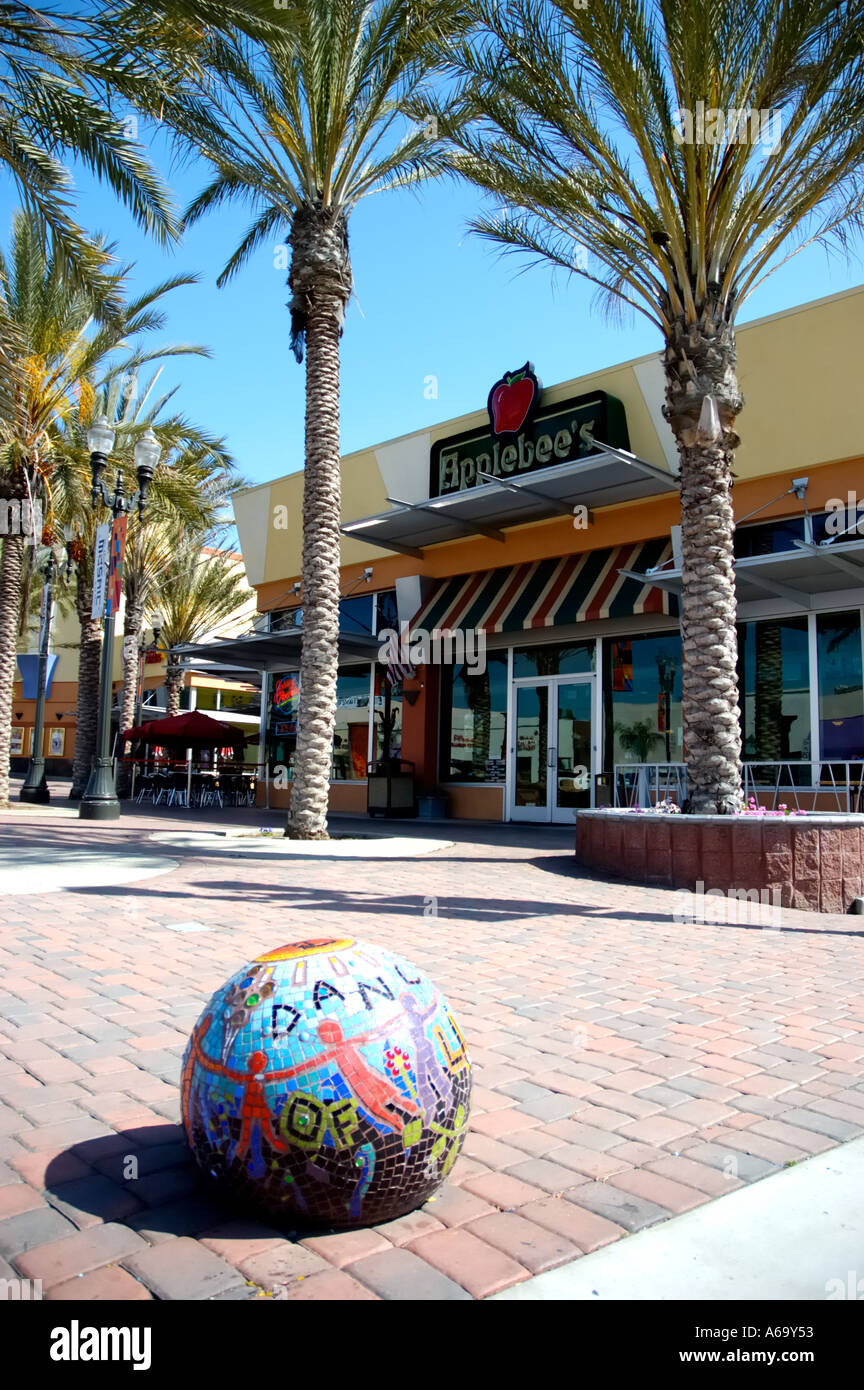 Downtown Alhambra California USA Stock Photo Alamy