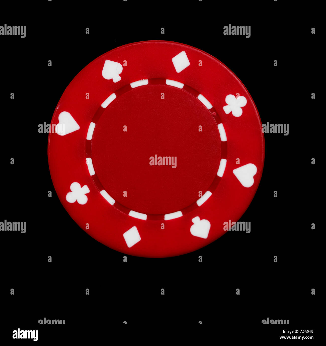 red poker chip Stock Photo - Alamy